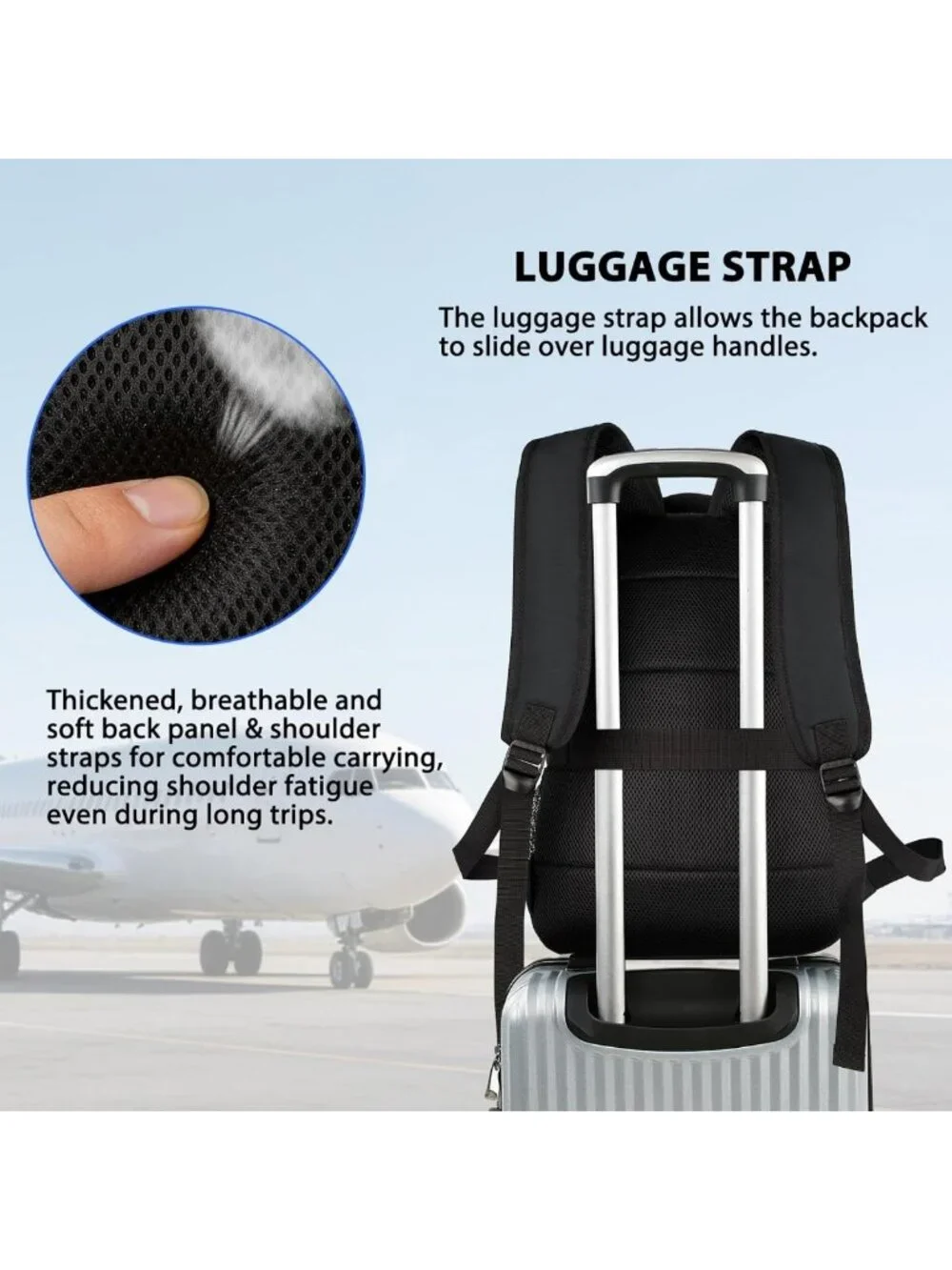 Stylish Travel Backpack for 17